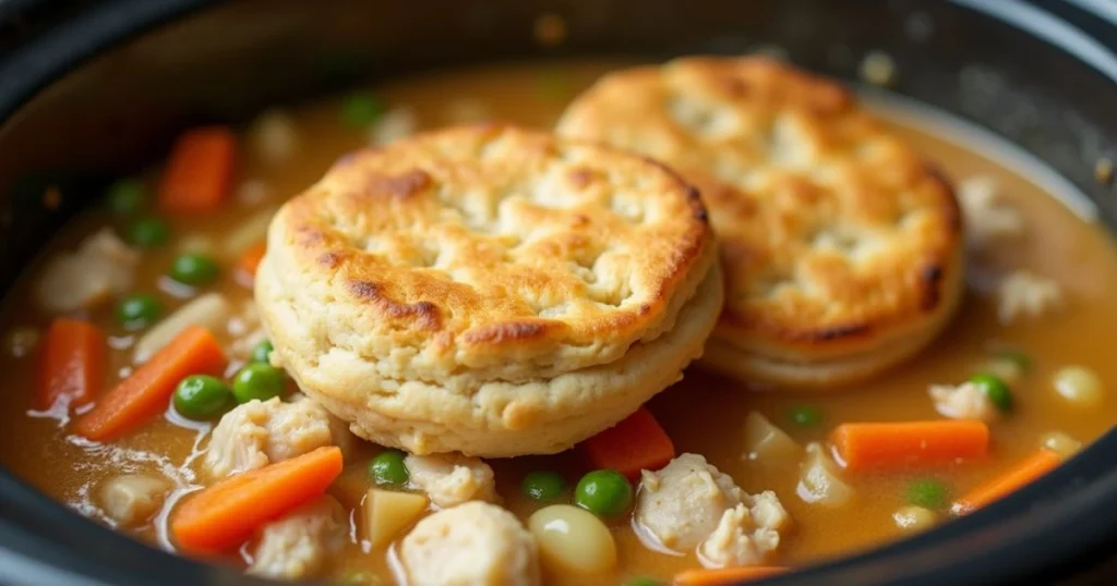 crock pot chicken pot pie