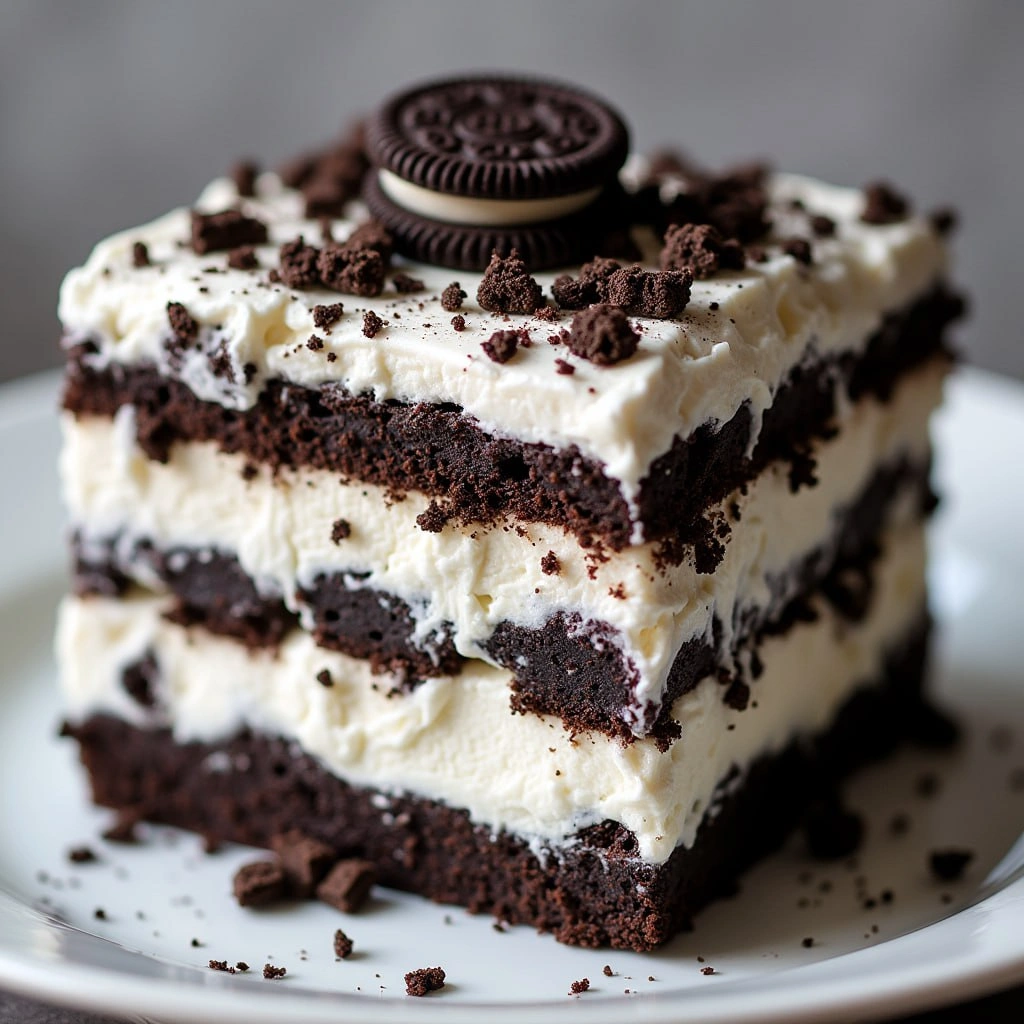 Oreo Icebox Cake