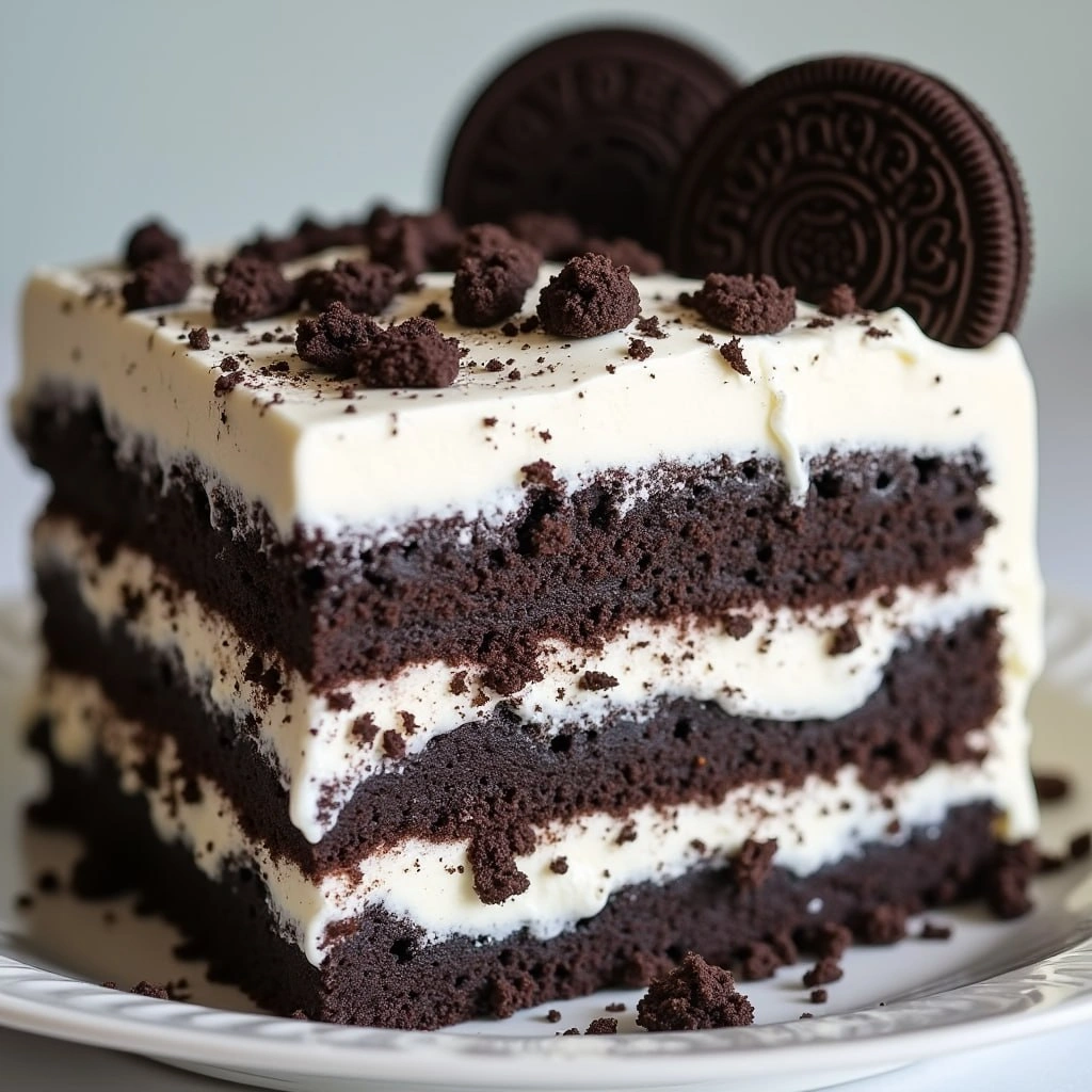 Oreo Icebox Cake