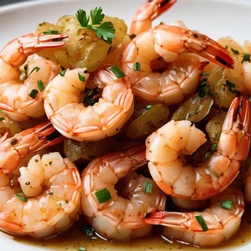 Honey Garli Shrimp