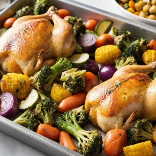 Sheet Pan Chicken and Veggies