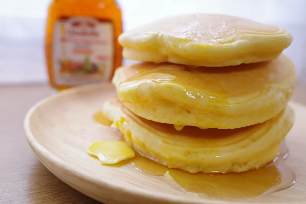 Pancakes with Maple Syrup