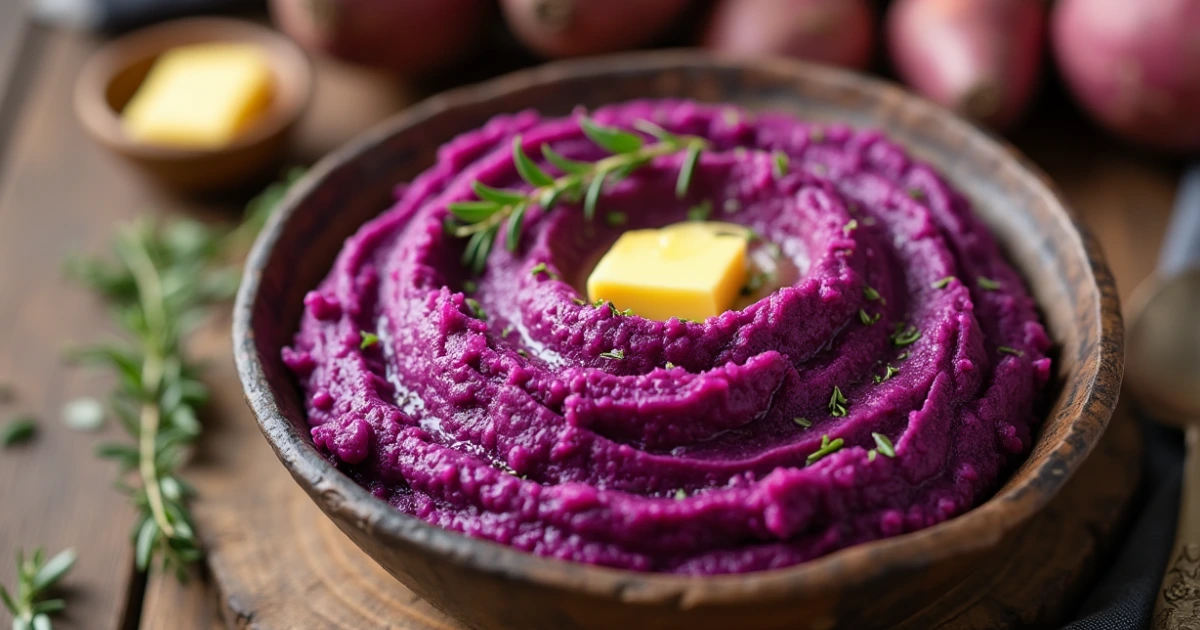 purple sweet potato recipe