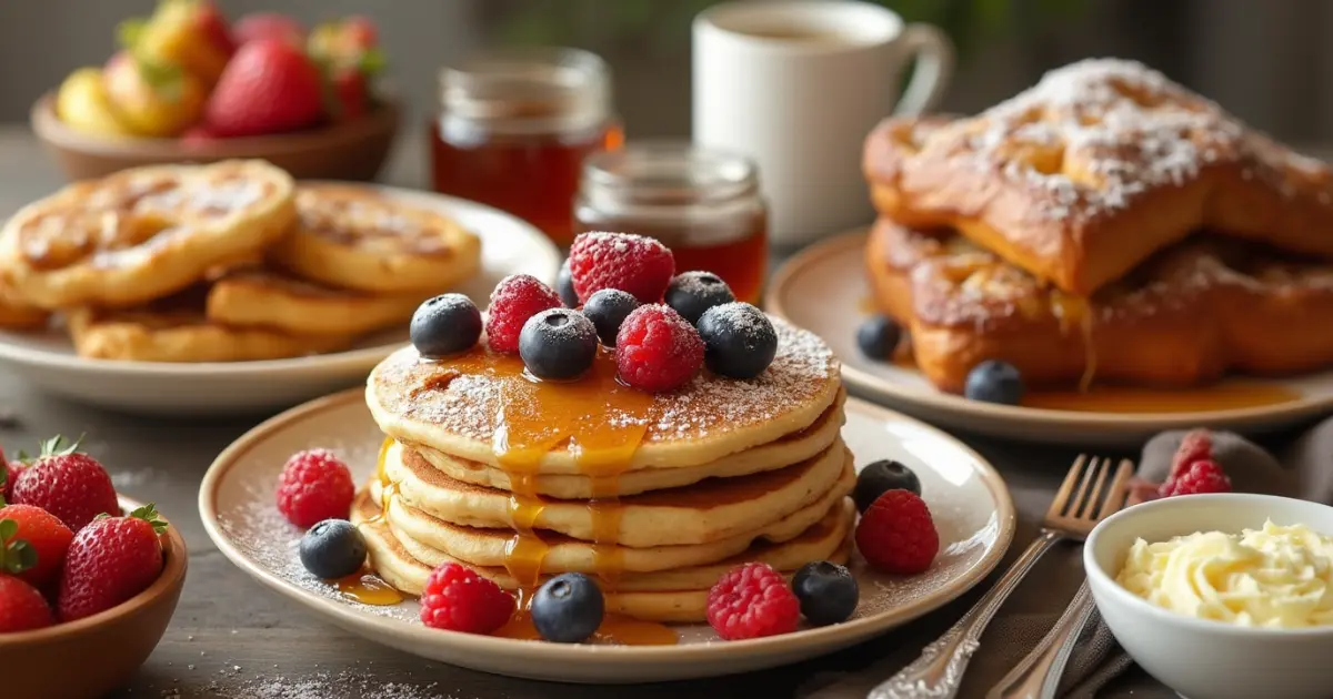 sweet breakfast foods