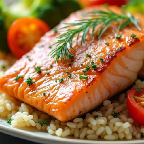 salmon and rice recipe