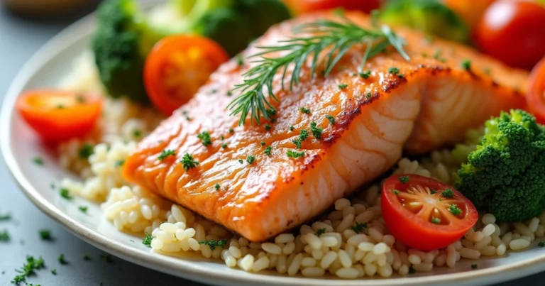 salmon and rice recipe